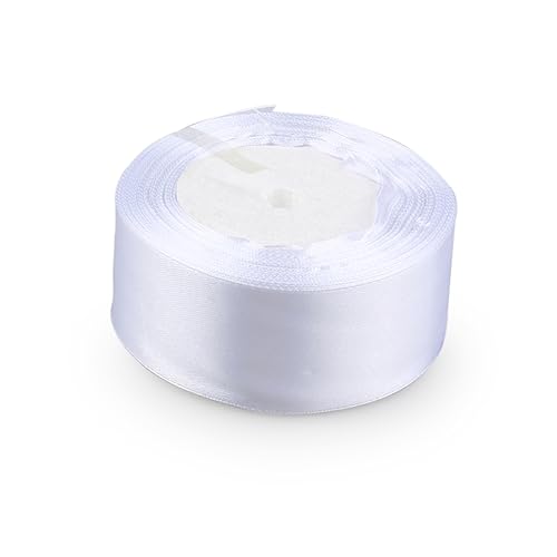 SAFIGLE Geschenkband Geschenkband Geschenkpapier Ripsband Weiß von SAFIGLE