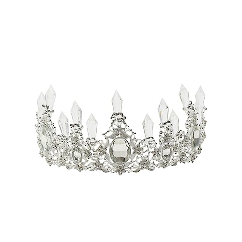 SAFIGLE Hochwertige Tortenkrone aus Eleganter Tortenaufsatz für Hochzeiten Geburtstagsfeiern und Verlobungen Silberne Tiara mit Einzigartigem Design und Hervorragender Verarbeitung SAFIGLE Hochwertige Tortenkrone aus Eleganter Tortenaufsatz für Hochzeiten Geburtstagsfeiern und Verlobungen Silberne Tiara mit Einzigartigem Design und Hervorragender Verarbeitung von SAFIGLE