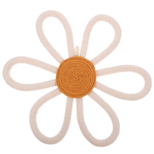 SAFIGLE Boho Wandkunst Gänseblümchen- Zum Aufhängen Gewebte Wanddekoration Für Jungen- Und Mädchenzimmer SAFIGLE Boho Wandkunst Gänseblümchen- Zum Aufhängen Gewebte Wanddekoration Für Jungen- Und Mädchenzimmer von SAFIGLE