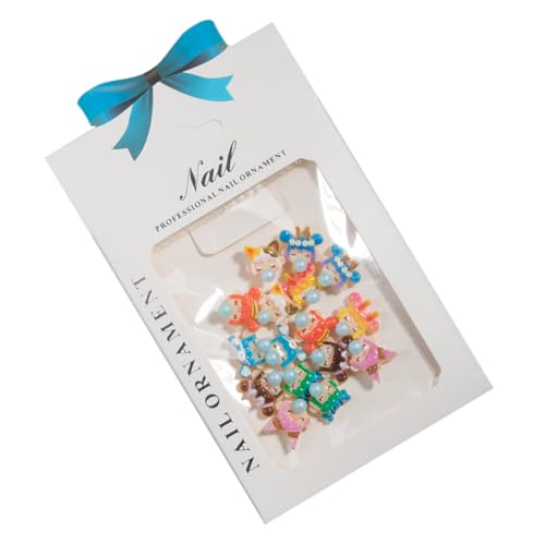 SAFIGLE Kreative Nail Art Charms mit Cartoon Mädchen Nageldekorationen für DIY Maniküre Metallornamente für Charmante Nagelkunst für Nagelkunstliebhaber SAFIGLE Kreative Nail Art Charms mit Cartoon Mädchen Nageldekorationen für DIY Maniküre Metallornamente für Charmante Nagelkunst für Nagelkunstliebhaber von SAFIGLE