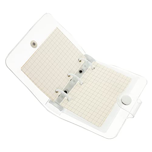 SAFIGLE Multifunktionales Kleines Notizbuch Notizbuch im Transparenten Design für Notizen Planung und Kreative Ideen für Unterwegs von SAFIGLE