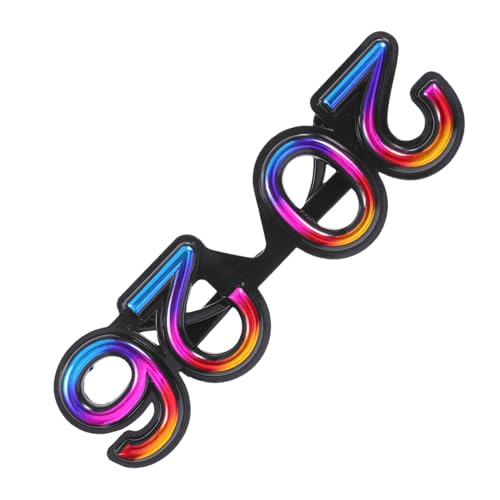 SAFIGLE Partybrille Glitzernde für Silvesterfeiern Abschlussfeiern Geburtstagsfeiern Fotorequisiten für Unvergessliche SAFIGLE Partybrille Glitzernde für Silvesterfeiern Abschlussfeiern Geburtstagsfeiern Fotorequisiten für Unvergessliche von SAFIGLE