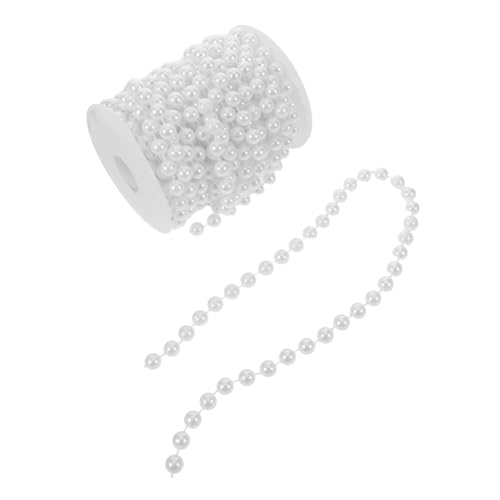 SAFIGLE Perlenkette Mit Kunstperlen Perlenbesatz Perlenkette Perlenstrang Schmuckkette Zum Basteln Hochzeitsperlengirlande Hochzeitsperlen Dekor Kunstperlen Fake SAFIGLE Perlenkette Mit Kunstperlen Perlenbesatz Perlenkette Perlenstrang Schmuckkette Zum Basteln Hochzeitsperlengirlande Hochzeitsperlen Dekor Kunstperlen Fake von SAFIGLE