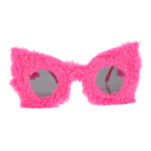 SAFIGLE Plüschbrille lustig Junggesellinnenparty geformt Sonnenbrillen für Damen Trendy Dekoration schnapsgläser Sonnenbrille für Erwachsene pelzige sonnenbrille Stk Rosy SAFIGLE Plüschbrille lustig Junggesellinnenparty geformt Sonnenbrillen für Damen Trendy Dekoration schnapsgläser Sonnenbrille für Erwachsene pelzige sonnenbrille Stk Rosy von SAFIGLE