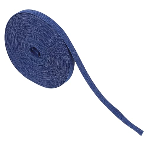 SAFIGLE Retro Denim Stoffband Tiefblaue Vintage Jeansborte zum Basteln von Haarschleifen Brautsträußen DIY Accessoires Hochzeitsdeko und Geschenkverpackungen von SAFIGLE