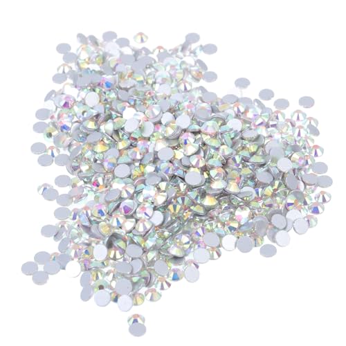 SAFIGLE Schillernde Diamanten für Diy Nagelkunst Flache Strasssteine für Kreative Maniküre für und Salon Nageldesigns von SAFIGLE