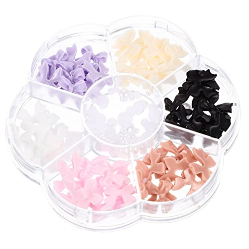 SAFIGLE Schmuck für Nägel Perlen Charms mit Schleifen Acrylharz Nageldekoration für DIY Maniküre Vielseitige Nagelornamente für Natürliche und Künstliche Nägel SAFIGLE Schmuck für Nägel Perlen Charms mit Schleifen Acrylharz Nageldekoration für DIY Maniküre Vielseitige Nagelornamente für Natürliche und Künstliche Nägel von SAFIGLE