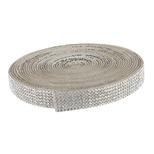 SAFIGLE Selbstklebendes Diamant strassband Yards Reihen Flexibles DIY Kristallband für Hochzeitsdeko Schmuckverzierung Handyhüllen und Bastelideen von SAFIGLE