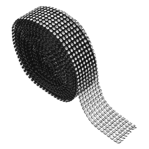 SAFIGLE Selbstklebendes Strassband Glitzernde Dekoration mit Starker Haftung zum Basteln DIY Hochzeit Party Verzierung Zuschneidbar Langlebig und Vielseitig Einsetzbar von SAFIGLE