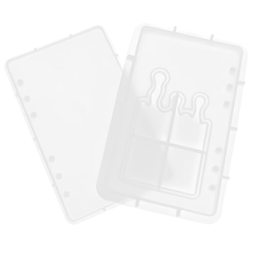 SAFIGLE Silikon Gießform für DIY Basteln Flexible Eiscreme Lesezeichen Form Langlebig und Leicht zu Reinigen Vielseitig für Epoxidharz und Binder Notebook Shell Mold von SAFIGLE