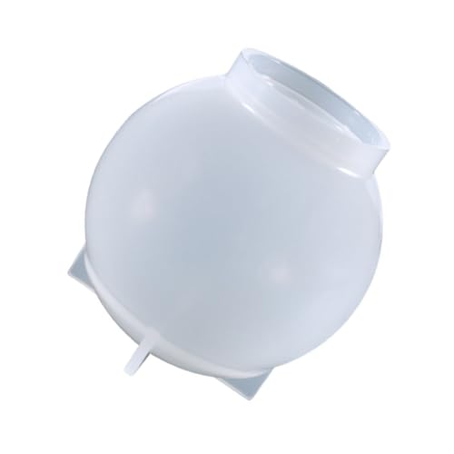 SAFIGLE Silikonform Kugelform DIY Kristallkugel Gießform Langlebig Flexibel Wiederverwendbar Kompatibel mit Epoxidharz zum Basteln und Dekorieren mit Blumen Perlen Glitzer von SAFIGLE