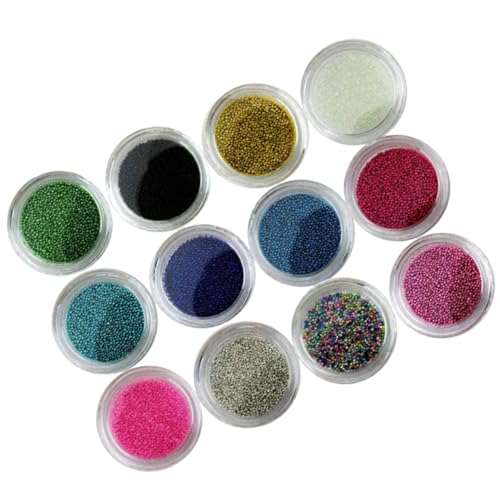 SAFIGLE Stahlkugelnagelkunstanzug Kaviar-Nagelkugel Perlenkugel für Nägel bunte Nagelperlenkugel Mini-Nägel-Perlenkugel Zufällige Farbe SAFIGLE Stahlkugelnagelkunstanzug Kaviar-Nagelkugel Perlenkugel für Nägel bunte Nagelperlenkugel Mini-Nägel-Perlenkugel Zufällige Farbe von SAFIGLE