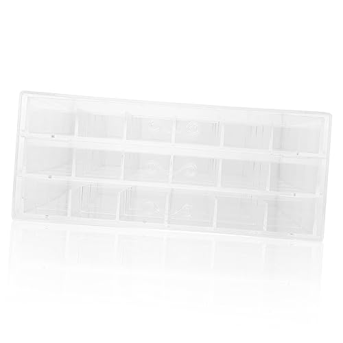 SAFIGLE Transparente Schmuckaufbewahrungsbox mit Fächern Praktischer Organizer für Schmuck Haaraccessoires und Kleine Gegenstände Tragbare Sortierbox für Zuhause und Unterwegs SAFIGLE Transparente Schmuckaufbewahrungsbox mit Fächern Praktischer Organizer für Schmuck Haaraccessoires und Kleine Gegenstände Tragbare Sortierbox für Zuhause und Unterwegs von SAFIGLE