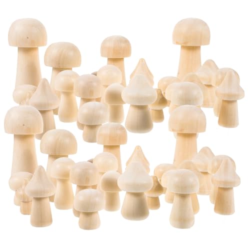 SAFIGLE Unbehandelte Holzpilze Miniatur Garten Dekoration DIY Bastelpilze aus Holz für Kreative Bastelarbeit und Natürliche Langlebige Pilzfiguren für Tisch und Mini Landschaft SAFIGLE Unbehandelte Holzpilze Miniatur Garten Dekoration DIY Bastelpilze aus Holz für Kreative Bastelarbeit und Natürliche Langlebige Pilzfiguren für Tisch und Mini Landschaft von SAFIGLE