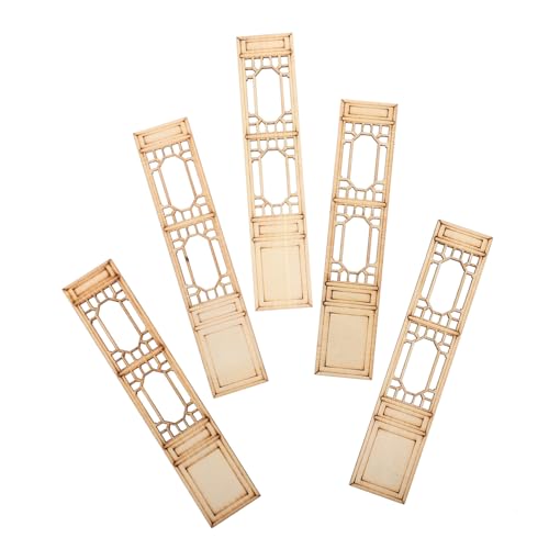 SAFIGLE Unfertige Holz dekoscheiben Tür Fenster Mini DIY Bastelset für Mädchen Kinderfreundlich Bemalbar Kreative Handarbeit Holzstücke für Puppenhaus Deko SAFIGLE Unfertige Holz dekoscheiben Tür Fenster Mini DIY Bastelset für Mädchen Kinderfreundlich Bemalbar Kreative Handarbeit Holzstücke für Puppenhaus Deko von SAFIGLE