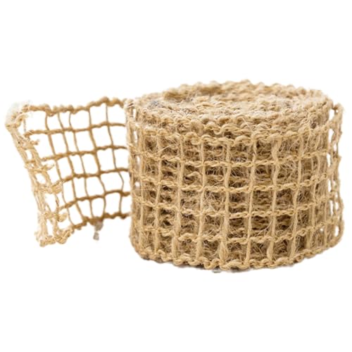 SAFIGLE Wear Resistant Hohlgewebtes Juteband mit Draht Vintage Jute Spule für DIY geschenkverpackungen Floristik und Rustikale Heimdekoration Robustes Bastelband für Festliche Anlässe SAFIGLE Wear Resistant Hohlgewebtes Juteband mit Draht Vintage Jute Spule für DIY geschenkverpackungen Floristik und Rustikale Heimdekoration Robustes Bastelband für Festliche Anlässe von SAFIGLE