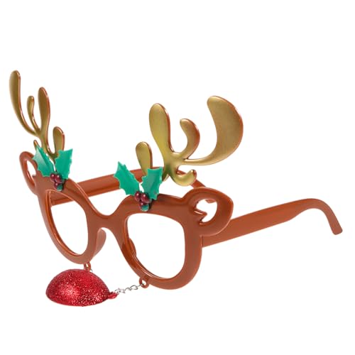 SAFIGLE Weihnachtliche Partybrille Lustige Festivalbrille Leichtes Kreatives Accessoire für Erwachsene Foto Requisite und SAFIGLE Weihnachtliche Partybrille Lustige Festivalbrille Leichtes Kreatives Accessoire für Erwachsene Foto Requisite und von SAFIGLE