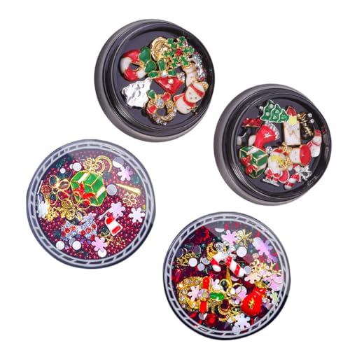 SAFIGLE Weihnachtsnagel Strasssteine Boxen Nail Art Charms Für DIY Nageldesign Für Natürliche Und Falsche Nägel Und Ansprechend Für Jede SAFIGLE Weihnachtsnagel Strasssteine Boxen Nail Art Charms Für DIY Nageldesign Für Natürliche Und Falsche Nägel Und Ansprechend Für Jede von SAFIGLE