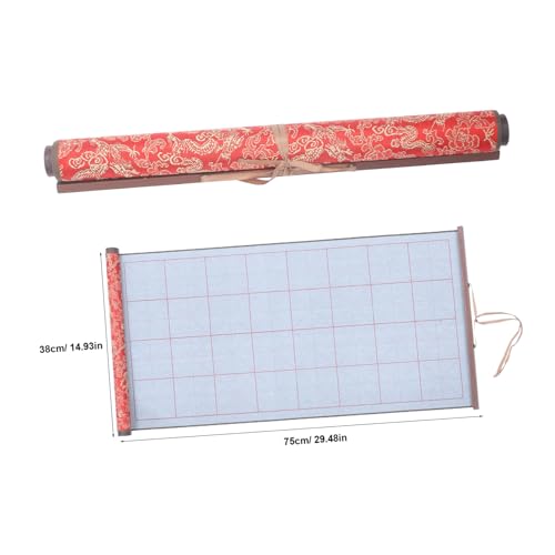 SAFIGLE Wiederverwendbares Chinesisches Kalligraphie wassertuch Dickes Übungstuch mit Mi zi raster Robustes Haushalts calligraphy übungstuch für Anfänger Praktische Wasserbasierte SAFIGLE Wiederverwendbares Chinesisches Kalligraphie wassertuch Dickes Übungstuch mit Mi zi raster Robustes Haushalts calligraphy übungstuch für Anfänger Praktische Wasserbasierte von SAFIGLE