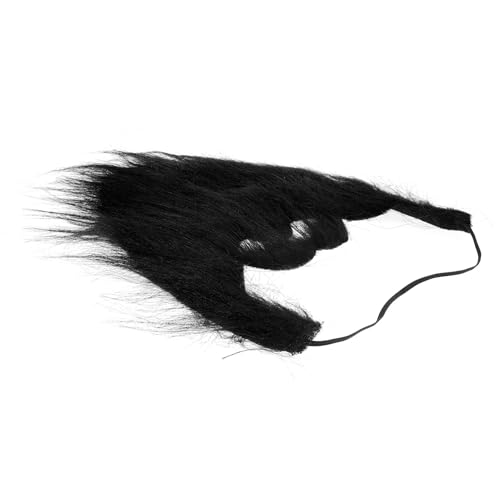 SAFIGLE falscher Bart Aufblasbares Kostüm Schnurrbärte Stirnband Bausatz künstlicher Schnurrbart Party Dekoration simulierter Bart realistischer Schnurrbart für Party Plüschstoff Black SAFIGLE falscher Bart Aufblasbares Kostüm Schnurrbärte Stirnband Bausatz künstlicher Schnurrbart Party Dekoration simulierter Bart realistischer Schnurrbart für Party Plüschstoff Black von SAFIGLE