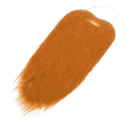 SAFIGLE künstlicher Bart Halloween-Bart für Männer falscher Schnurrbart und Bart Bärte für Kostüme Bart des Alten Mannes gefälschter Bart realistisch Halloween Bart Plüschstoffe Brown SAFIGLE künstlicher Bart Halloween-Bart für Männer falscher Schnurrbart und Bart Bärte für Kostüme Bart des Alten Mannes gefälschter Bart realistisch Halloween Bart Plüschstoffe Brown von SAFIGLE