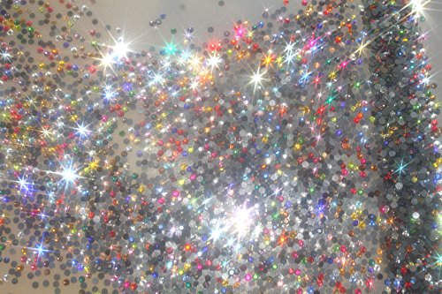 2000 bunte Strass-Steine, Hotfix, S6, Multicolor, 40 Farben zum Aufbügeln 2000 bunte Strass-Steine, Hotfix, S6, Multicolor, 40 Farben zum Aufbügeln von SAFIRMES