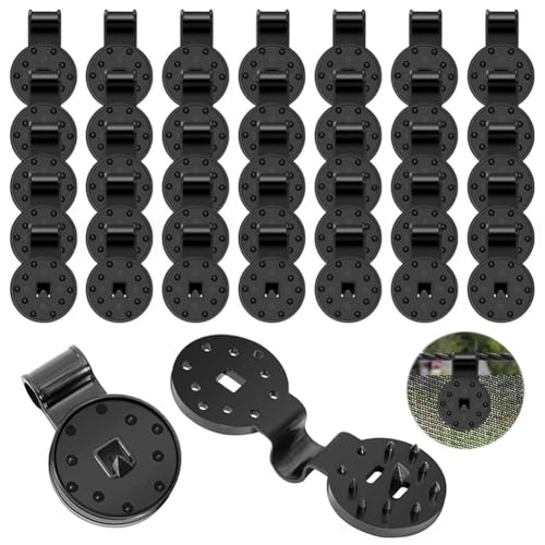 Schattiernetz Clip 60 Stück Schattentuch Clips Kunststoff Clips für Schutztuc Shade Cloth Clips Windschutznetz Clip für Außenbereich Gewächshäusern Gartennetzen Fixed Clip Schattiernetz Clip 60 Stück Schattentuch Clips Kunststoff Clips für Schutztuc Shade Cloth Clips Windschutznetz Clip für Außenbereich Gewächshäusern Gartennetzen Fixed Clip von SAIJIAN