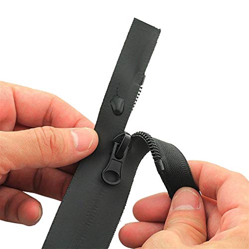 SAJMAKUWLA Reißverschluss, Reißverschlussschieber, Lalian 2 Stück 5# geschlossener Nylon-Reißverschluss, wasserdicht, 15 cm, 18 cm, 20 cm, offene Nähreißverschlüsse for Kleidung und Jacken SAJMAKUWLA Reißverschluss, Reißverschlussschieber, Lalian 2 Stück 5# geschlossener Nylon-Reißverschluss, wasserdicht, 15 cm, 18 cm, 20 cm, offene Nähreißverschlüsse for Kleidung und Jacken von SAJMAKUWLA