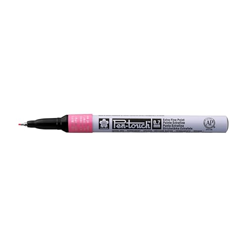 SAKURA Pen-Touch Extra Fine Marker - Fluoreszierendes Pink - Schreibt auf Metall, Glas, Holz, Kunststoff - 0,7 mm Strichstärke SAKURA Pen-Touch Extra Fine Marker - Fluoreszierendes Pink - Schreibt auf Metall, Glas, Holz, Kunststoff - 0,7 mm Strichstärke von SAKURA