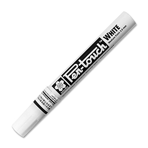 SAKURA Pen-Touch Marker, Farbtinte, Weiß, 0,02 x 4,9 x 1,9 cm SAKURA Pen-Touch Marker, Farbtinte, Weiß, 0,02 x 4,9 x 1,9 cm von SAKURA