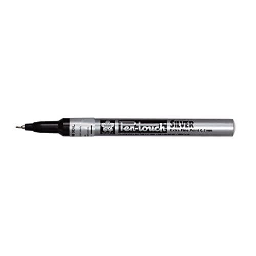 Pen-Touch Extra Fine Marker, Paint Ink, Silber, 0,02 x 4,9 x 1,9 cm Pen-Touch Extra Fine Marker, Paint Ink, Silber, 0,02 x 4,9 x 1,9 cm von SAKURA