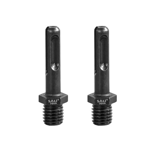 SALI 2 Stück Adapter M14 Gewinde auf SDS PLUS Schaft für Fliesenbohrer Bohrkrone Adapter für Bohrmaschine M14 Gewinde Bohrfutter SALI 2 Stück Adapter M14 Gewinde auf SDS PLUS Schaft für Fliesenbohrer Bohrkrone Adapter für Bohrmaschine M14 Gewinde Bohrfutter von SALI