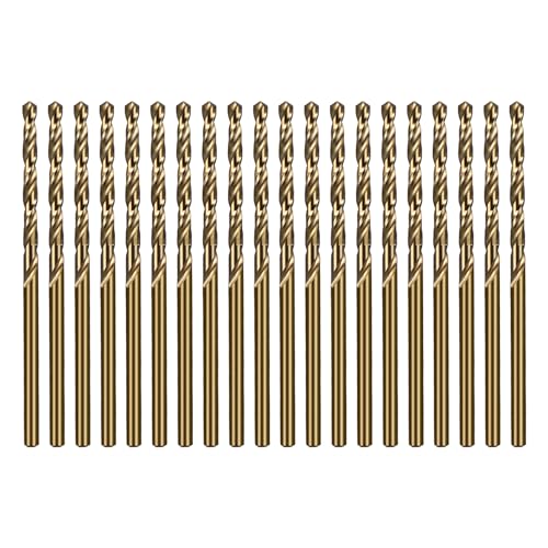 SALI 20 Stücke M35 HSS Cobalt Bohrer Set mit Spiralbohrer 2.5mm HSS-Co Stahlbohrer Eisenbohrer Metallbohrer Set für Holz, Metall, Kunststoff, Aluminium, Hartplastik, Edelstahl SALI 20 Stücke M35 HSS Cobalt Bohrer Set mit Spiralbohrer 2.5mm HSS-Co Stahlbohrer Eisenbohrer Metallbohrer Set für Holz, Metall, Kunststoff, Aluminium, Hartplastik, Edelstahl von SALI