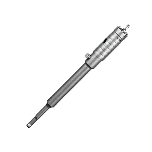 SALI Bohrkrone 30mm SDS Plus M22 Gewinde SDS Plus Adapter 220mm Wandlochsägebohrer Lochsägen-Set mit für Hartmetall-Zentrierbohrer für Mauerwerk Natursteine Sandsteine Kunststeine Beton Marmor Fliese SALI Bohrkrone 30mm SDS Plus M22 Gewinde SDS Plus Adapter 220mm Wandlochsägebohrer Lochsägen-Set mit für Hartmetall-Zentrierbohrer für Mauerwerk Natursteine Sandsteine Kunststeine Beton Marmor Fliese von SALI