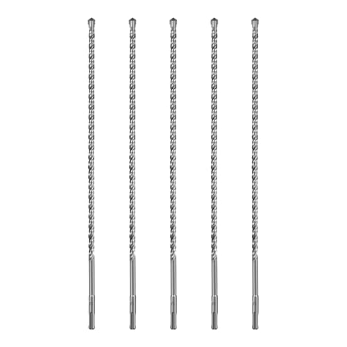 SALI SDS Plus Bohrer Set 10x460mm 5 tlg. Hammerbohrer Set Betonbohrer mit 4 Hartmetall Spitze Präzises & Schnelles Bohren in Beton Zubehör Bohrhammer Steinbohrer für Stahlbeton,Naturstein,Ziegelmauer SALI SDS Plus Bohrer Set 10x460mm 5 tlg. Hammerbohrer Set Betonbohrer mit 4 Hartmetall Spitze Präzises & Schnelles Bohren in Beton Zubehör Bohrhammer Steinbohrer für Stahlbeton,Naturstein,Ziegelmauer von SALI