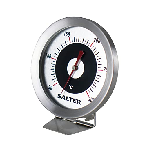 Salter 513 SSCR Ofenthermometer, Aufrechterhaltung der optimalen Temperatur, Kochen/Backen, einstellbarer Betrachtungswinkel, fett formatierte Anzeige, zum Aufhängen, sitzen/steht auf der Ofenplatte, Messbereich 50 °C — 300 °C Salter 513 SSCR Ofenthermometer, Aufrechterhaltung der optimalen Temperatur, Kochen/Backen, einstellbarer Betrachtungswinkel, fett formatierte Anzeige, zum Aufhängen, sitzen/steht auf der Ofenplatte, Messbereich 50 °C — 300 °C von SALTER