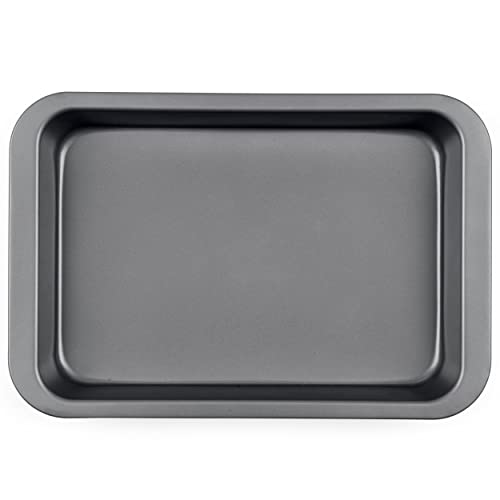 Salter BW11058EU7 Ofen backform - Kohlenstoffstahl Bräter, Antihaftbeschich, Rechteckiges Fleisch Gemüse backblech, rechteckige Ofenplatt, PFOA-frei, Handgerecht geformte Griffe, Bräter, Cosmos, 36cm Salter BW11058EU7 Ofen backform - Kohlenstoffstahl Bräter, Antihaftbeschich, Rechteckiges Fleisch Gemüse backblech, rechteckige Ofenplatt, PFOA-frei, Handgerecht geformte Griffe, Bräter, Cosmos, 36cm von SALTER