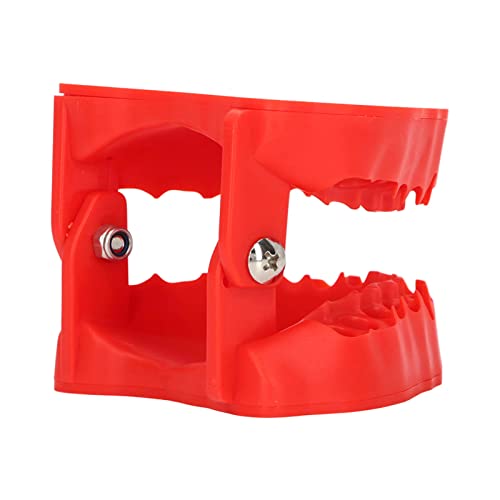 SALUTUYA Prothesenbohrer-Bithalter, stoßfester Prothesenbohrer-Rack Wärmebehandlungsprozess für DIY-Kit(rot) von SALUTUYA