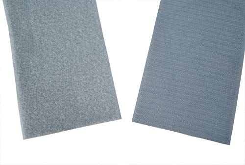 SAN Klettband hellgrau 100 mm 1 Meter Klettverschluss Hakenband und 1 Meter Flauschband SAN Klettband hellgrau 100 mm 1 Meter Klettverschluss Hakenband und 1 Meter Flauschband von SAN