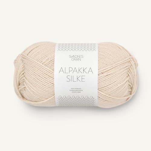 SANDNES GARN Alpakka Silke - Farbe: Mandel (2511) - 50 g/ca. 200 m Wolle von Sandnes Garn
