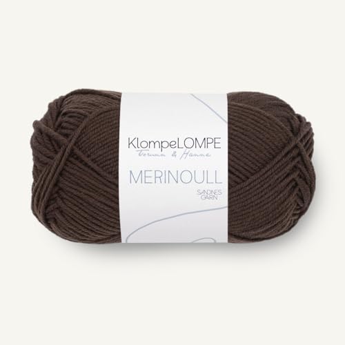 SANDNES GARN Klompelompe Merinoull - Farbe: Mørk Brun (3081) - 50 g/ca. 105 m Wolle von Sandnes Garn