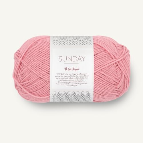 SANDNES GARN Petiteknit Sunday - Farbe: Plastic Pink (4304) - 50 g/ca. 235 m Wolle von Sandnes Garn