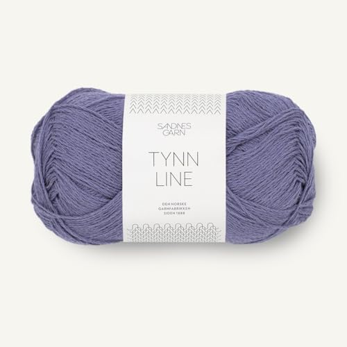 SANDNES GARN Tynn Line - Farbe: Lilla Skumring (5252) - 50 g/ca. 220 m Wolle von Sandnes Garn