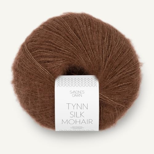 SANDNES GARN Tynn Silk Mohair - Farbe: Sjokolade (3073) - 25 g/ca. 212 m Wolle von Sandnes Garn