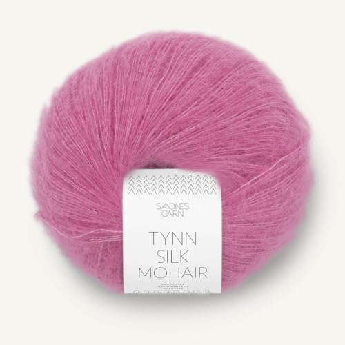 Sandnes Garn Tynn Silk Mohair ca. 212 m col. 4626 shocking pink 25 g von Sandnes Garn