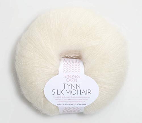 Sandnes Garn Tynn Silk Mohair col.1012 natural ca.212 m 25 g von Sandnes Garn
