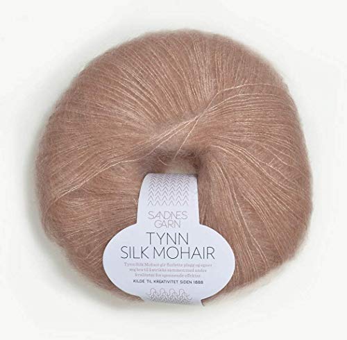 Sandnes Garn Tynn Silk Mohair col.3511 powder pink ca.212 m 25 g von Sandnes Garn