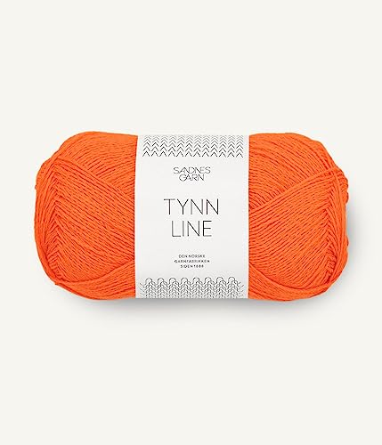 TYNN LINE von SANDNES (3009 - Orange Tiger) von Sandnes Garn