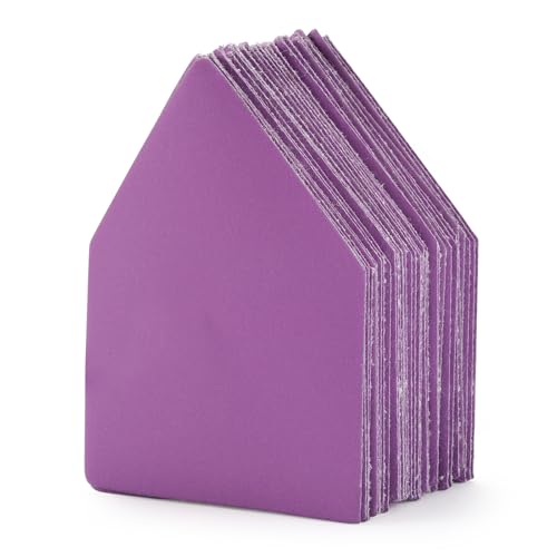 SANJIAN Dreieck-Schleifblätter mit Körnung 600, robuste Klettfolien-Schleifpapier-Pads für Exzenterschleifer, 50 Stück von SANJIAN