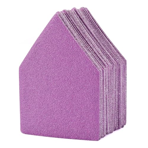 Schleifpapier mit 80er-Körnung, 50 Stück, 90 mm x 65 mm, Dreieck-Schleifblätter, passend für Milwaukee M12-Kraftstoffschleifer, Haken- und Schlaufen-Detailschleifer, weißes geschmolzenes Schleifpapier mit 80er-Körnung, 50 Stück, 90 mm x 65 mm, Dreieck-Schleifblätter, passend für Milwaukee M12-Kraftstoffschleifer, Haken- und Schlaufen-Detailschleifer, weißes geschmolzenes von SANJIAN